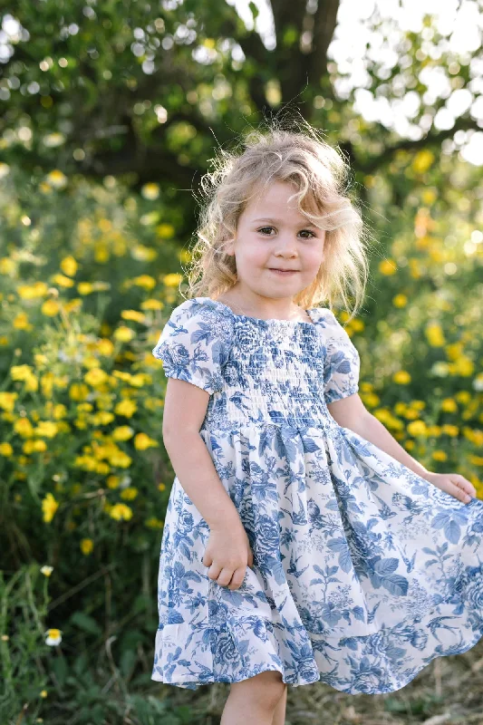 Fantastic Deals Mini Zoey Smocked Dress