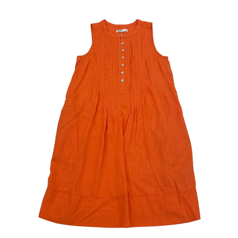 Incredible Offers ORANGE SONOMA DRESS CASUAL SHORT, Size S