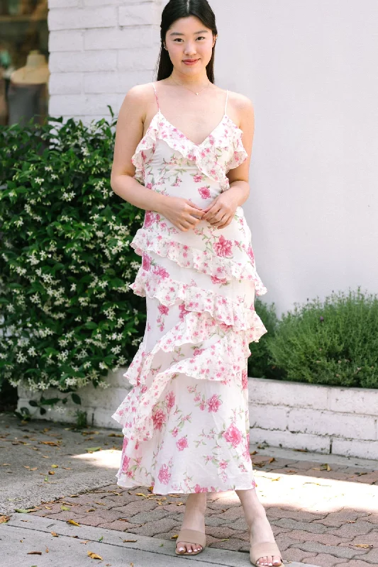 Price Cut Melissa Ruffled Maxi Dress