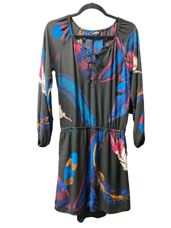 Massive Deals Black Dress Casual Short Express, Size Xs