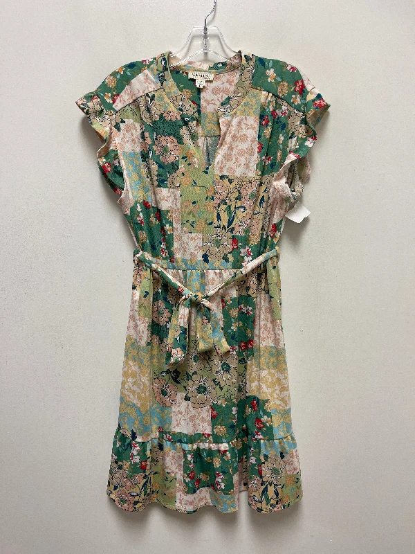 Deal Zone Green Dress Casual Short Faith And Joy, Size L