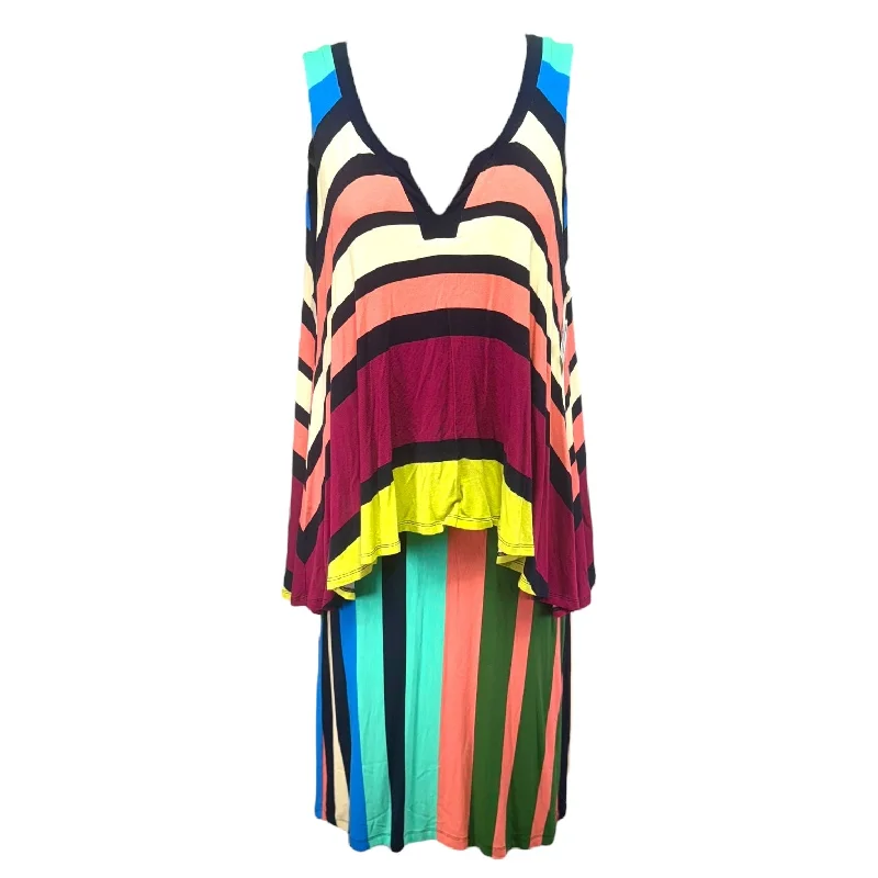 Year-End Sale Davina Layered Striped Dress Maeve, Size S