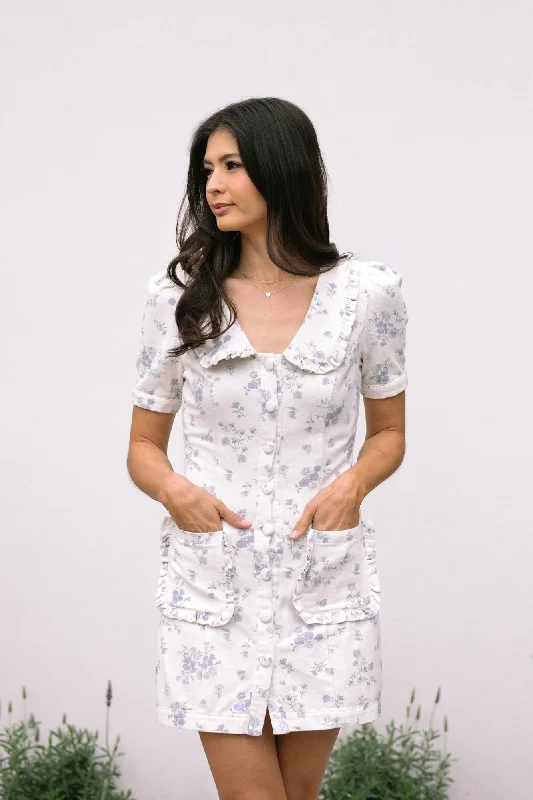 Price Drop Alina Floral Mini Dress