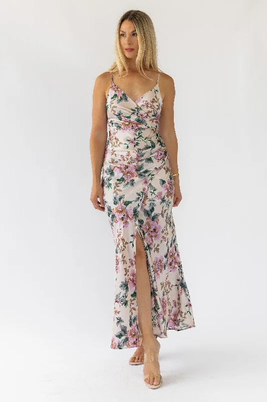 Lowest Price Scarlette Ivory Floral Midi Dress - Final Sale