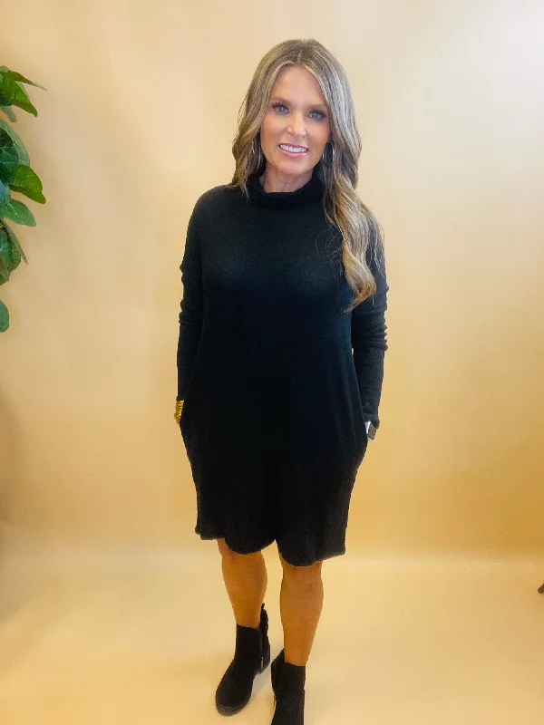 New Arrival THE HUDSON DRESS IN BLACK--END OF THE YEAR SALE