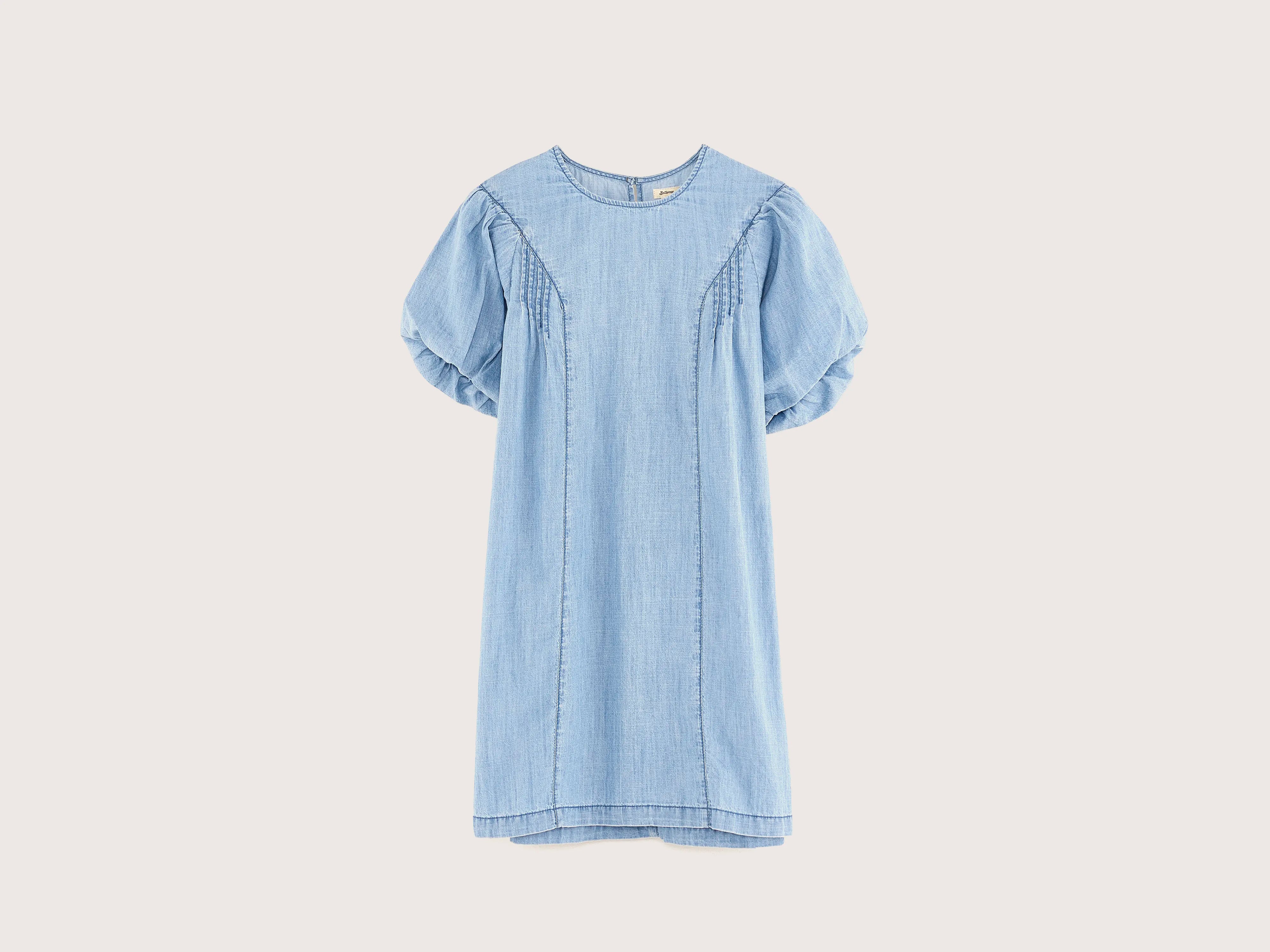 Best Seller Warp mini babydoll dress (251 / G / LT BLUE STONE)