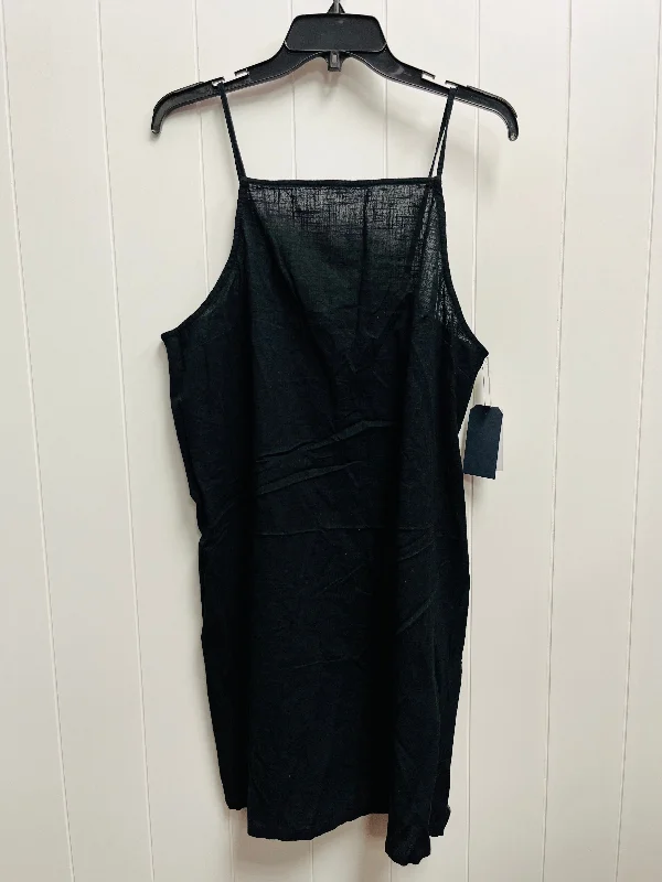 Extra Savings Black Dress Casual Short Melrose And Market, Size Xl