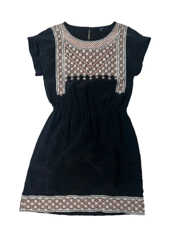 Bargain Prices Black Dress Casual Short Madewell, Size Xs