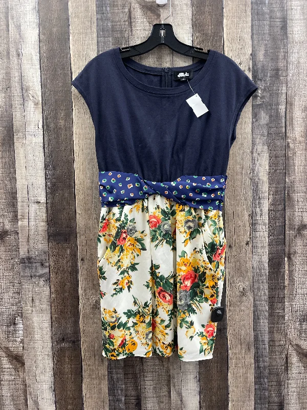 Discount Deals Multi-colored Dress Casual Short Cme, Size M