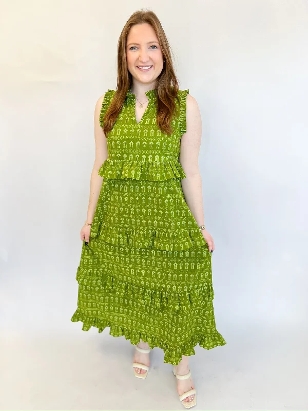 Friends and Family Sale Dark Mossey Julie Dress
