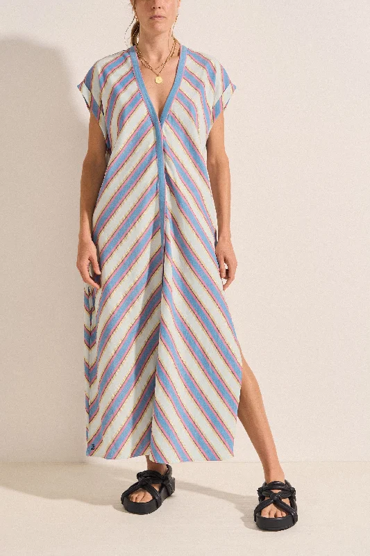 Reduced Prices Cythera Mykonos Stripe Caftan