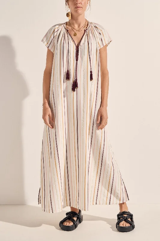 Discount Deals Aphea Casablanca Stripe Caftan