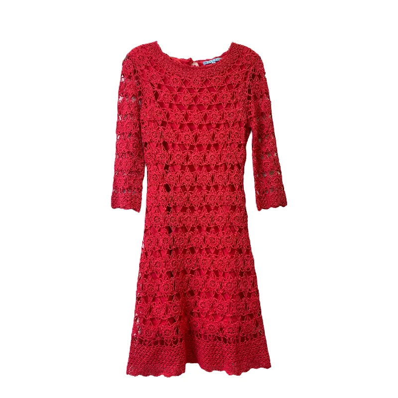 Savings Galore Pink Dress Casual Short By Antonio Melani, Size: M