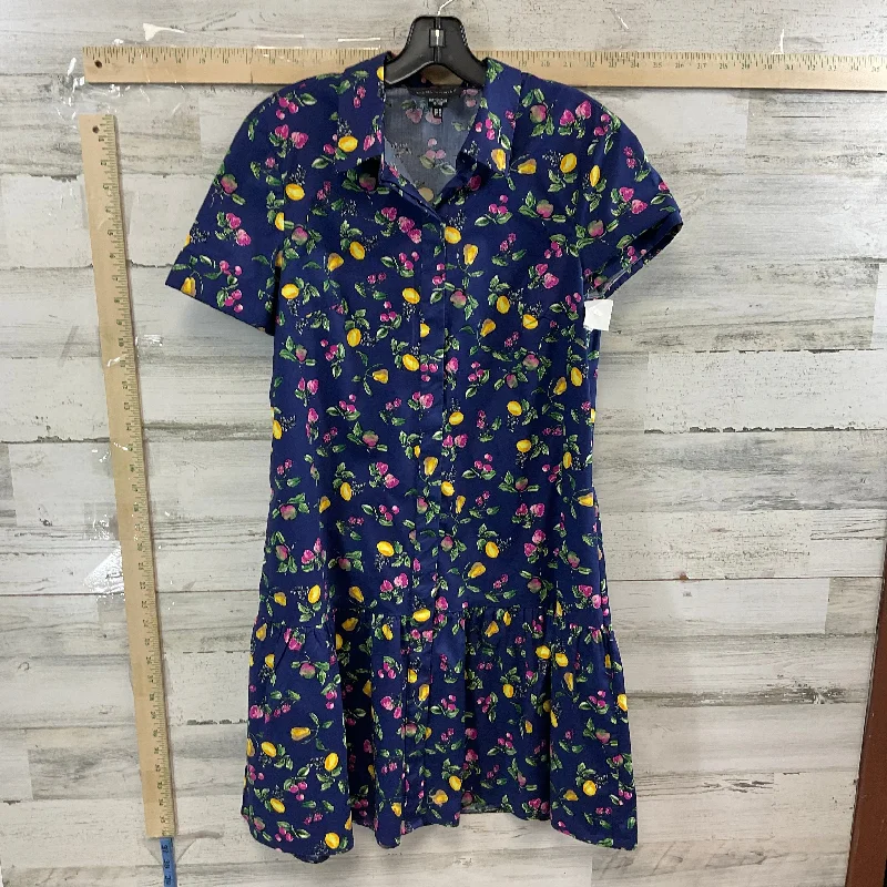 Deal of the Week Blue Dress Casual Short Donna Morgan, Size M