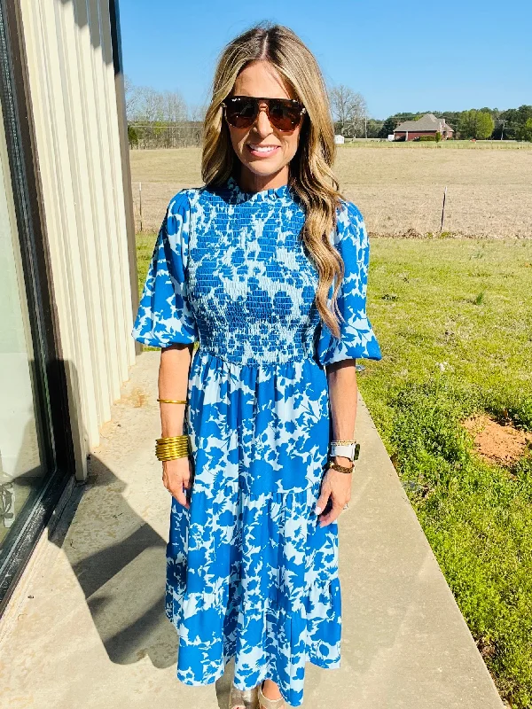Take Advantage MARINELLE FLORAL MIDI DRESS