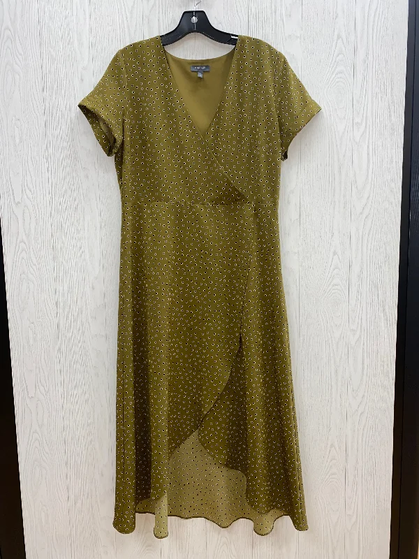 Loyalty Reward Green Dress Casual Maxi Madison, Size L