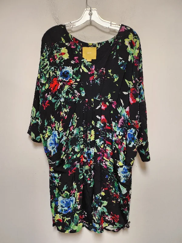 Closeout Multi-colored Dress Casual Short Maeve, Size Xs