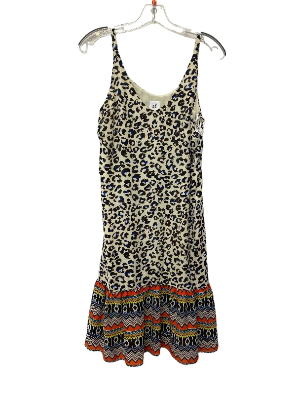 Markdowns Animal Print Dress Casual Midi Cabi, Size S