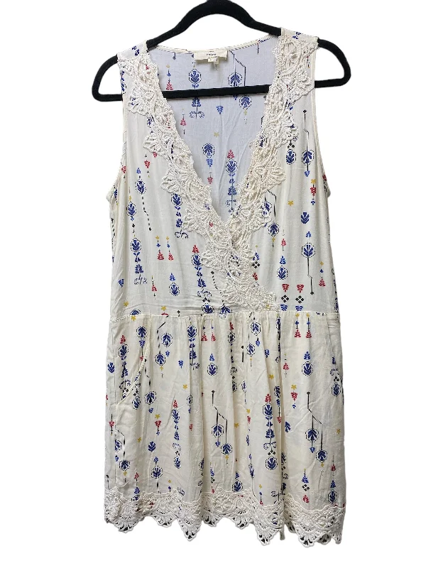 Price Drop Multi-colored Dress Casual Short Entro, Size S