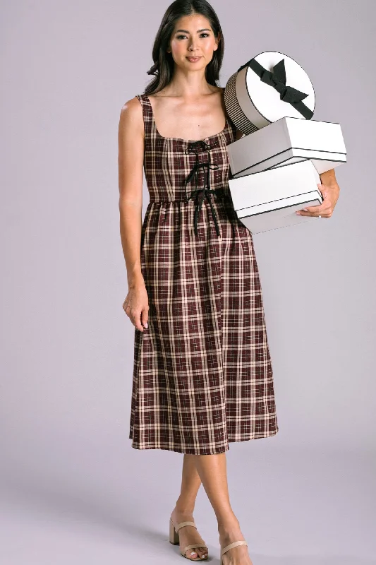 Sneak Peek Sale Holly Plaid Bow Dress
