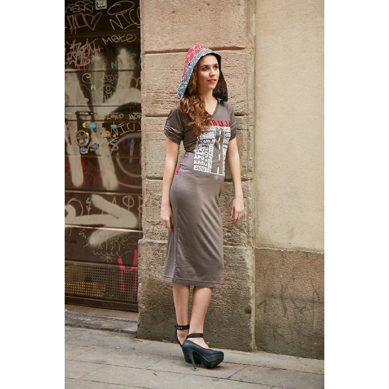 Price Drop Alert VELVET APPLIQUE LUV ABUJA HOODED MIDI DRESS