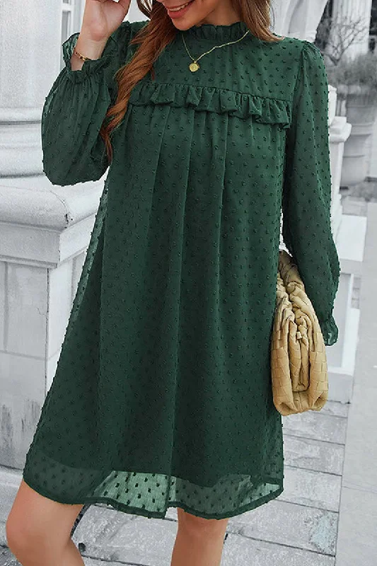 Steals and Deals JACQUARD HAIR BALL ELEGANT A LINE DRESS