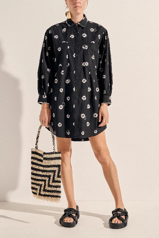 Markdowns Pistis Hand Tie-Dyed Shirtdress