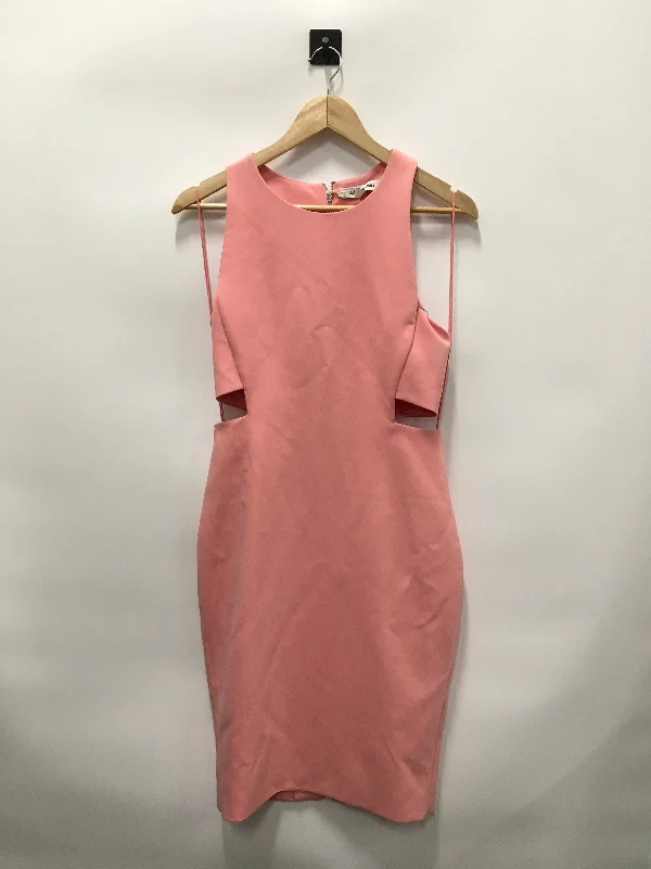 Holiday Sale Pink Dress Party Short Elizabeth And James, Size L