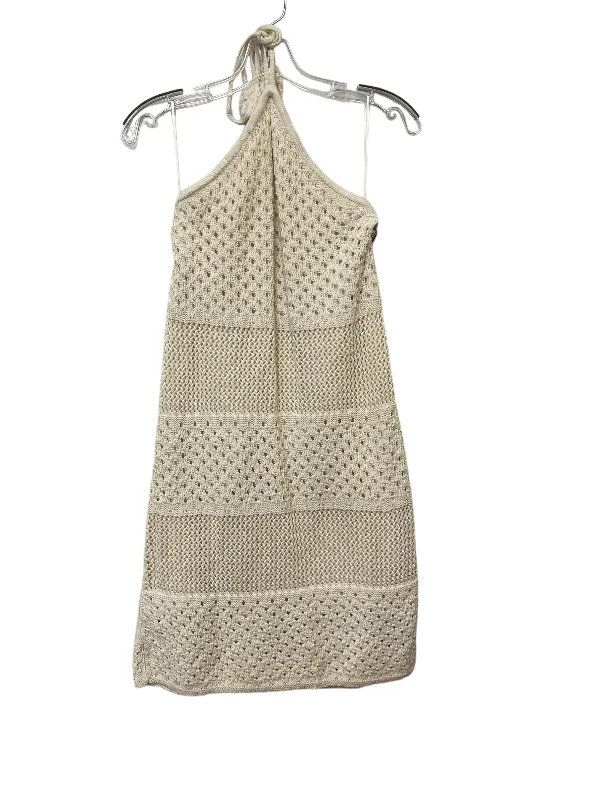 New Markdowns Cream Dress Casual Midi Old Navy, Size L
