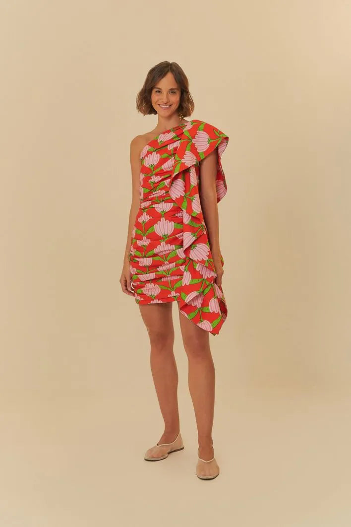Discount Extravaganza Vestido Curto Ombro Só Banana Deco