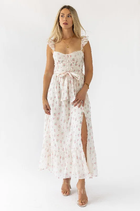 Savings Event Jesse Blush Floral Corset Dress