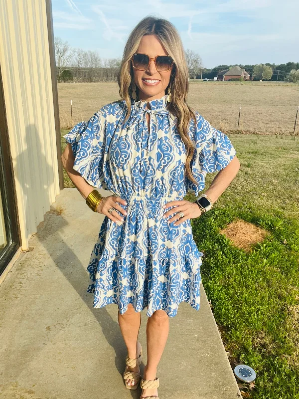 One-DAY Sale THE BLUE OAK DRESS--RESTOCK ALERT