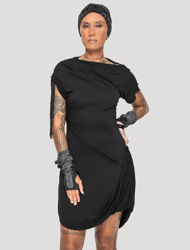 Price Meltdown Medusa Asymmetric Dress