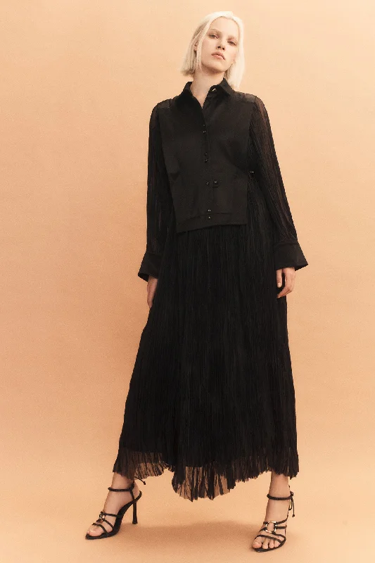 Exclusive Savings Aeriel Bib Front Maxi Dress