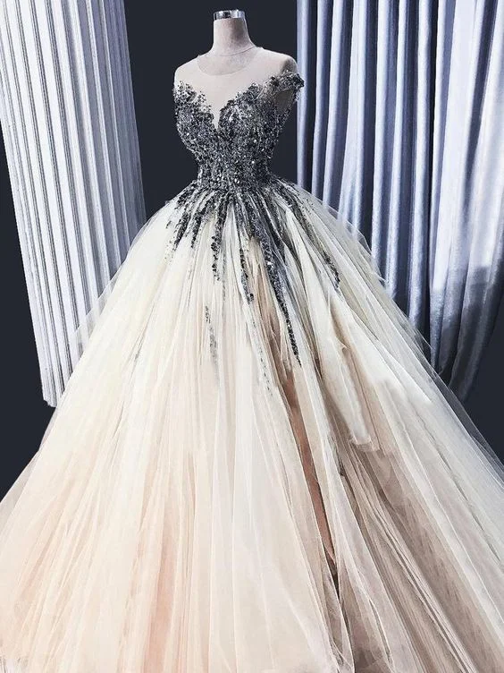 Now or Never Vintage Ball Gown Prom Dress Beautiful African Long Prom Dress,DS4503