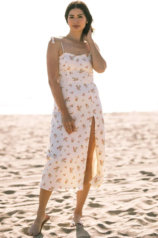While Supplies Last Gabriella Sweetheart Midi Dress