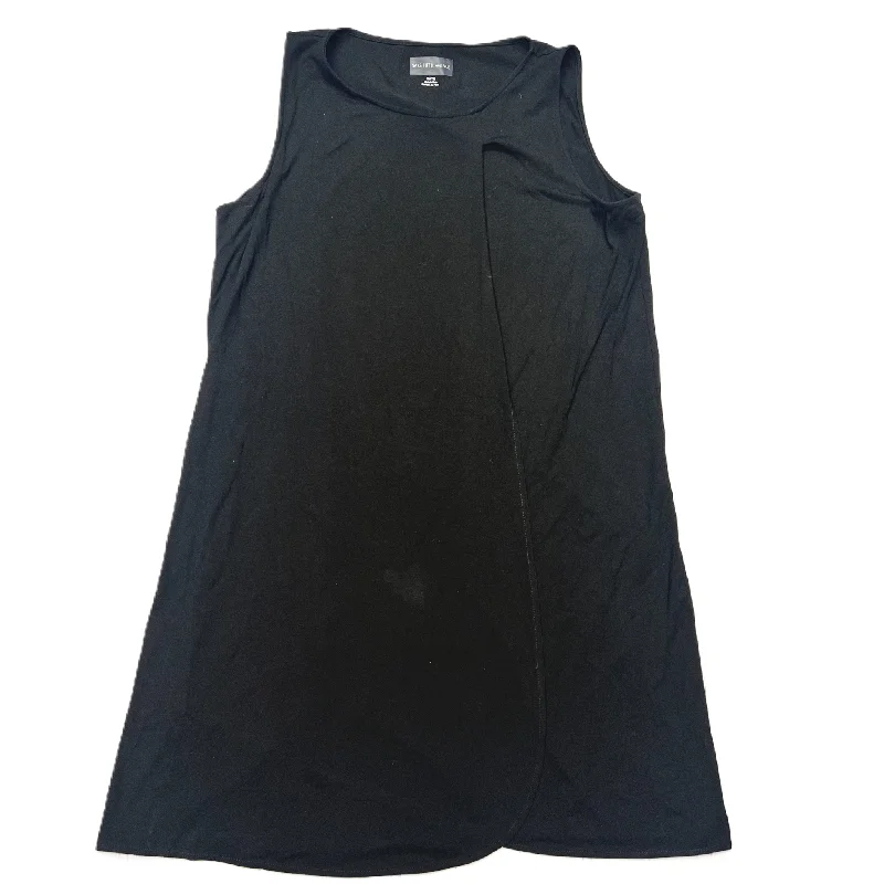 Time-Limited Offer Black Dress Casual Midi By Saks Fifth Avenue, Size: Xl