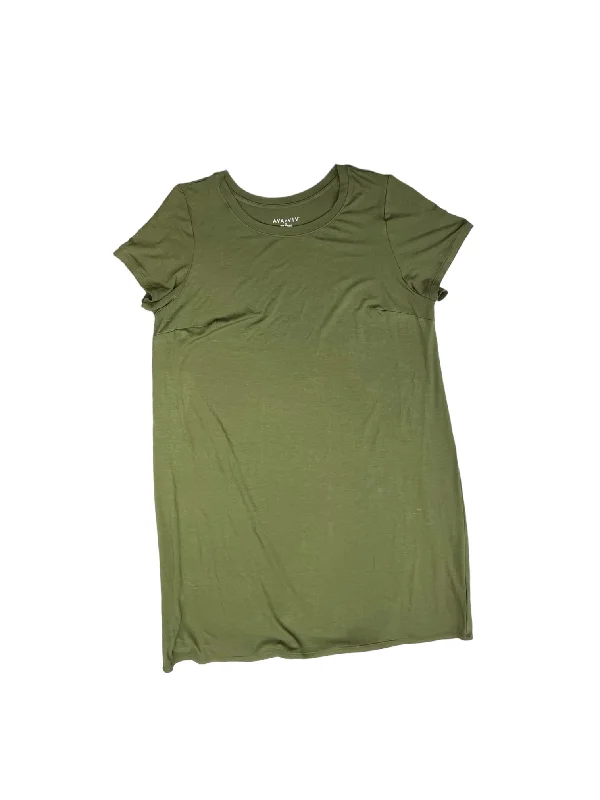 Hurry In Green Dress Casual Midi Ava & Viv, Size 1x