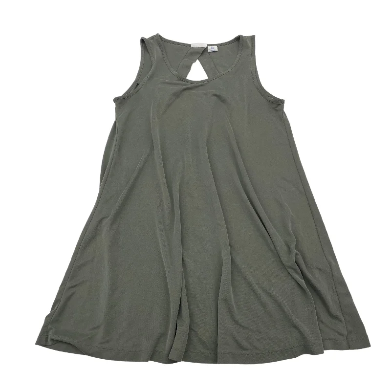 Price Buster GREEN DRESS CASUAL SHORT by SIGRID OLSEN Size:S