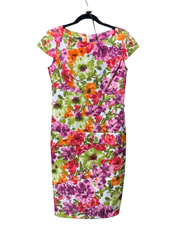 Early Access Floral Print Dress Casual Short Agb, Size 6