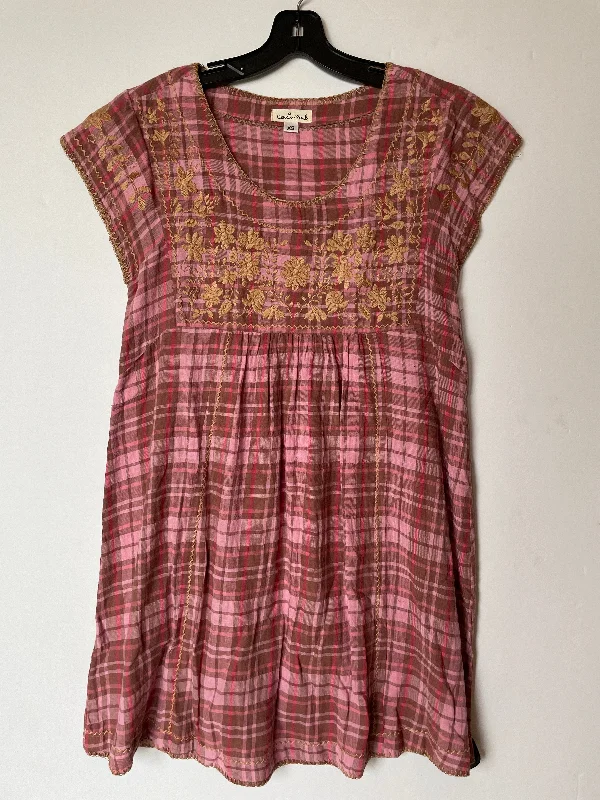 Today's Special Pink Dress Casual Short Cmc, Size Xs