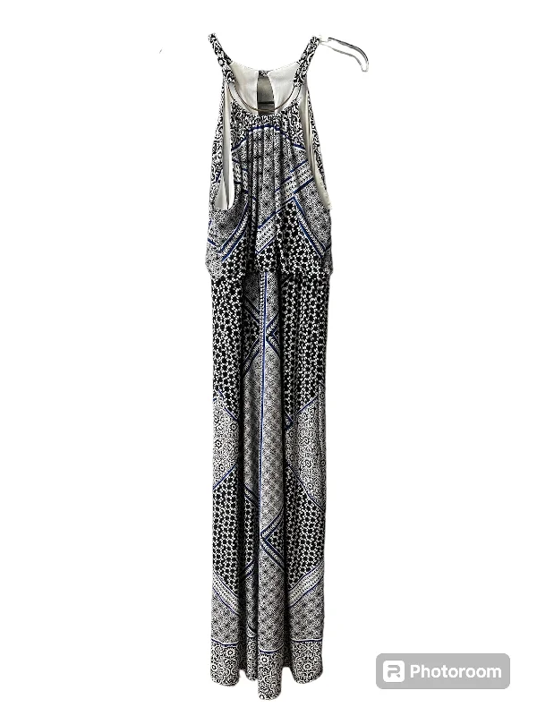 Stock Up and Save Black & White Dress Party Long Bisou Bisou, Size 12