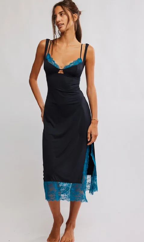 Crazy Deals The Party Crasher Midi Slip Dress by Free People