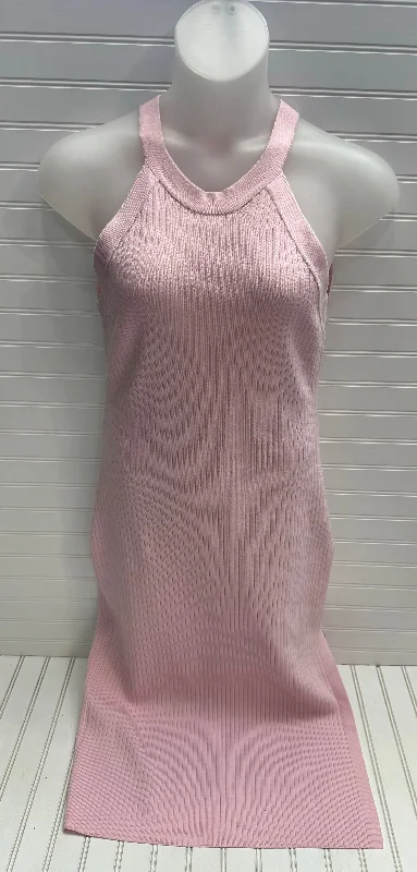 Factory Direct Sale Pink Dress Casual Maxi Wayf, Size Xl