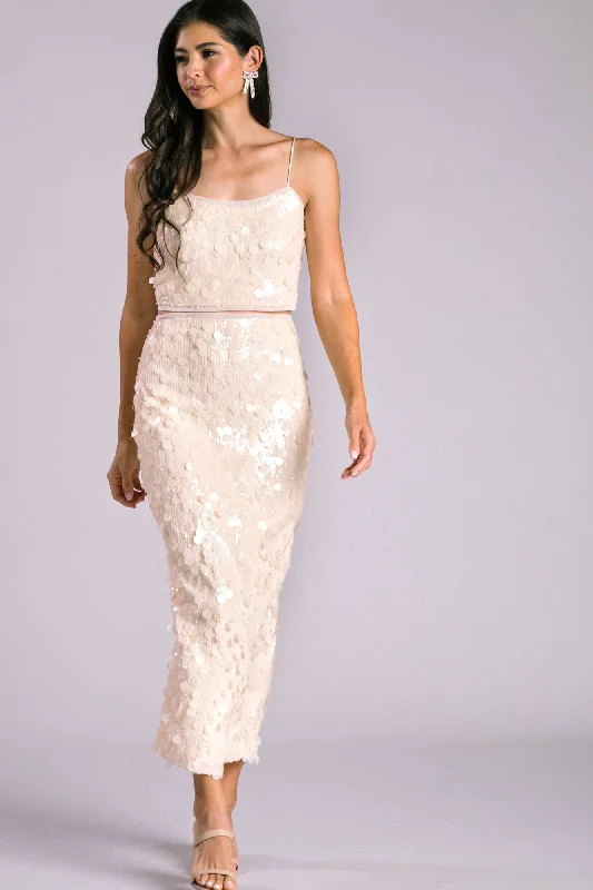 Price Smash Presley Sequin Skirt Set