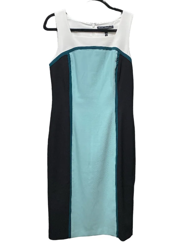 Special Price Black & Green Dress Casual Short White House Black Market, Size 6