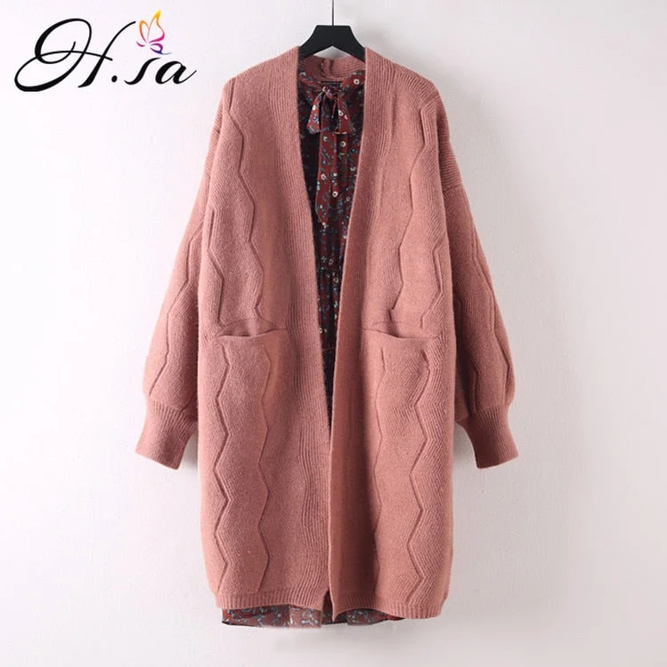 Epic Deals Awakecrm Christmas Gift HSA Women Long Cardigans for Autumn Winter Warm Oversized Cardigans Poncho Korean Knit Jacket sueter mujer invierno COat Epic Deals Awakecrm Christmas Gift HSA Women Long Cardigans for Autumn Winter Warm Oversized Cardigans Poncho Korean Knit Jacket sueter mujer invierno COat