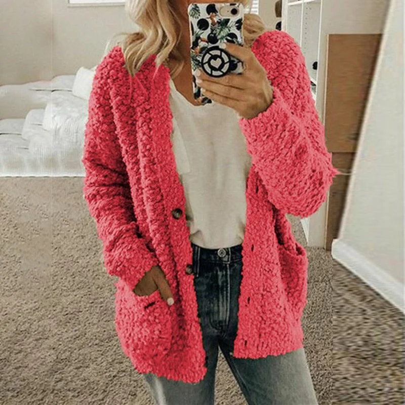 Discount Days Awakecrm Christmas Gift Long Sleeve Buttons Pocket Sweaters Women Autumn Winter New Women's Sweater 2019 Casual Cardigan Plus Size Coat Pull Femme Hiver Discount Days Awakecrm Christmas Gift Long Sleeve Buttons Pocket Sweaters Women Autumn Winter New Women's Sweater 2019 Casual Cardigan Plus Size Coat Pull Femme Hiver
