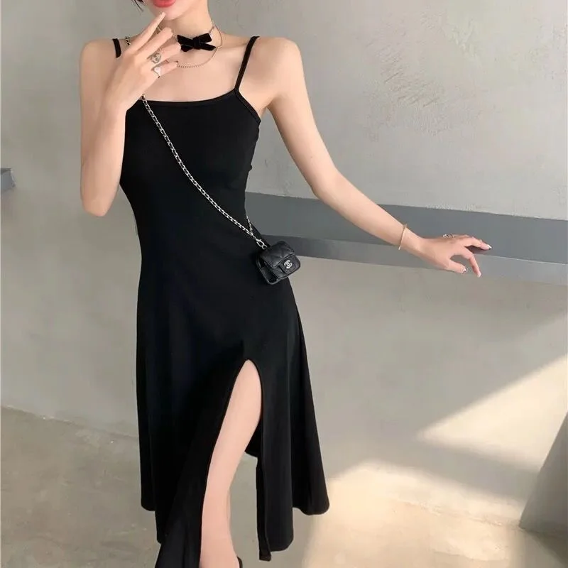 black dress