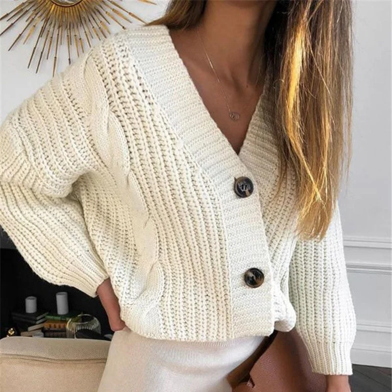 Crazy Savings Awakecrm Christmas Gift Women Autumn Knit Sweater Cardigan Female Casual Long Sleeve Button Knitted Sweaters Coat Femme Winter Warm Clothes Crazy Savings Awakecrm Christmas Gift Women Autumn Knit Sweater Cardigan Female Casual Long Sleeve Button Knitted Sweaters Coat Femme Winter Warm Clothes
